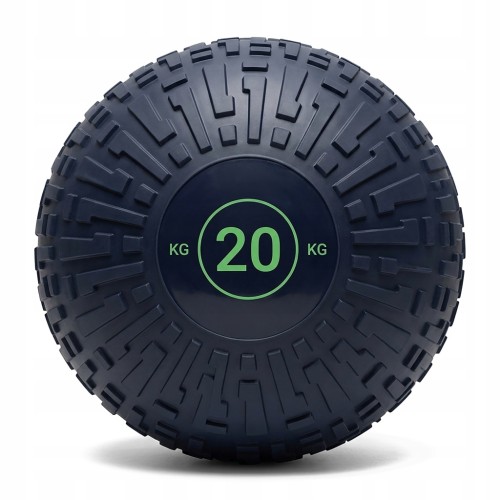 PIŁKA SLAM BALL DO TRENINGU ĆWICZEŃ CROSSFIT REHABILITACJI 20KG ANTI BURST