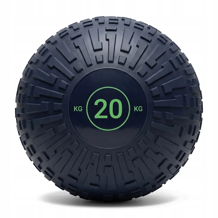 PIŁKA SLAM BALL DO TRENINGU ĆWICZEŃ CROSSFIT REHABILITACJI 20KG ANTI BURST