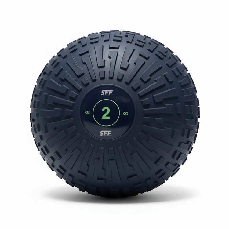 PIŁKA SLAM BALL TRENINGOWA DO ĆWICZEŃ CROSSFIT REHABILITACJI 2KG ANTI BURST