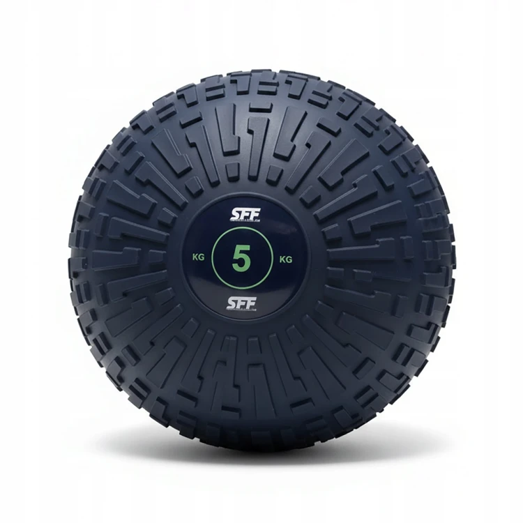 PIŁKA LEKARSKA SLAM BALL DO TRENINGU ĆWICZEŃ CROSSFIT REHABILITACJI 5KG