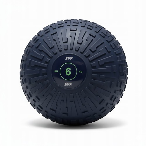 PIŁKA SLAM BALL DO TRENINGU ĆWICZEŃ CROSSFIT REHABILITACJI 6KG ANTI BURST