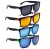 OKULARY PRZECIWSŁONECZNE ZESTAW POLARYZOWANE POLARIZED DAMSKIE MĘSKIE 4 SZT