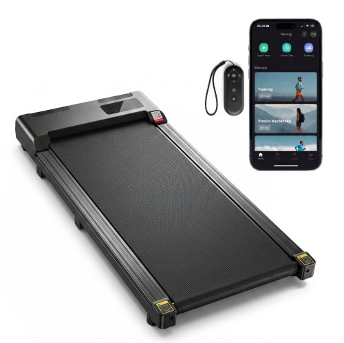 BIEŻNIA ELEKTRYCZNA DO CHODZENIA WALKING PAD TRENINGOWA BLUETOOTH GŁOŚNIK 6