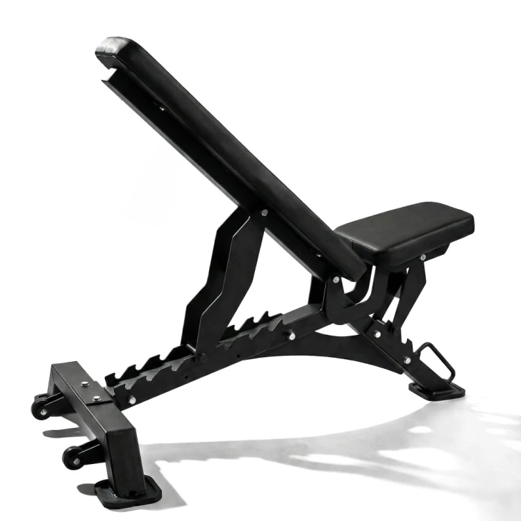 ŁAWKA TRENINGOWA HEAVY DUTY REGULOWANA SKOS UJEMNY DOLNY PŁASKA SKOŚNA GYM