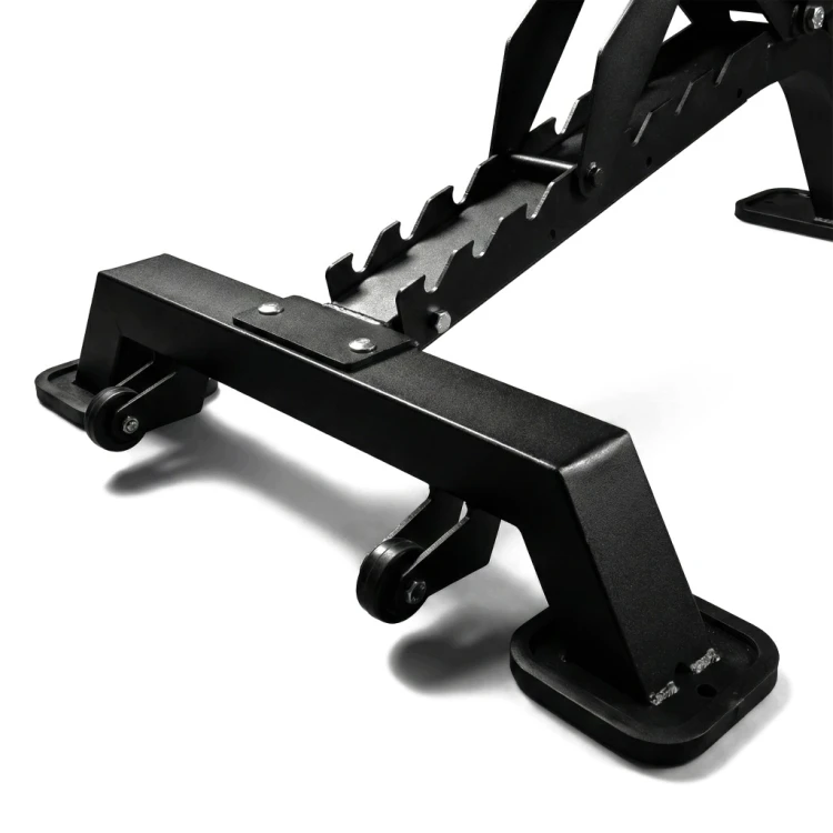 ŁAWKA TRENINGOWA HEAVY DUTY REGULOWANA SKOS UJEMNY DOLNY PŁASKA SKOŚNA GYM