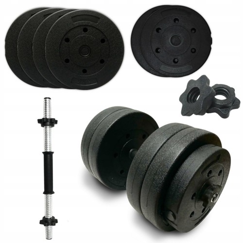 Hantla regulowana 1x25 kg bitumiczna gryf talerze