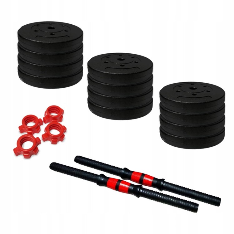 Hantle regulowane 2x30 kg bitumiczne zestaw 60kg