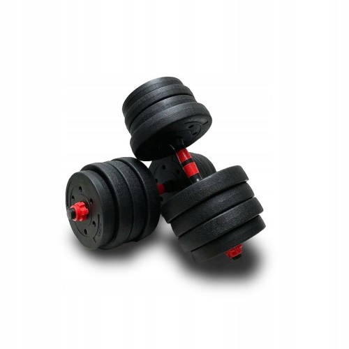 Hantle regulowane 2x15 kg zestaw 30kg z łącznikiem