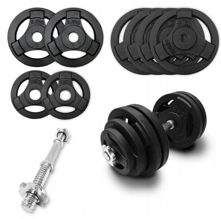 HANTLA ŻELIWNA 1x30kg gryf kierownica