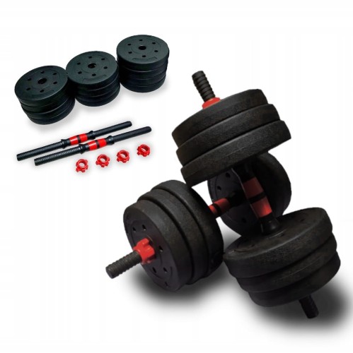 Hantle bitumiczne 2x10 kg regulowane zestaw 20kg GRATIS rękawiczki