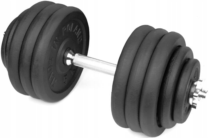 HANTLA ŻELIWNA 1x40 kg hantel 40kg gryf obciążenie