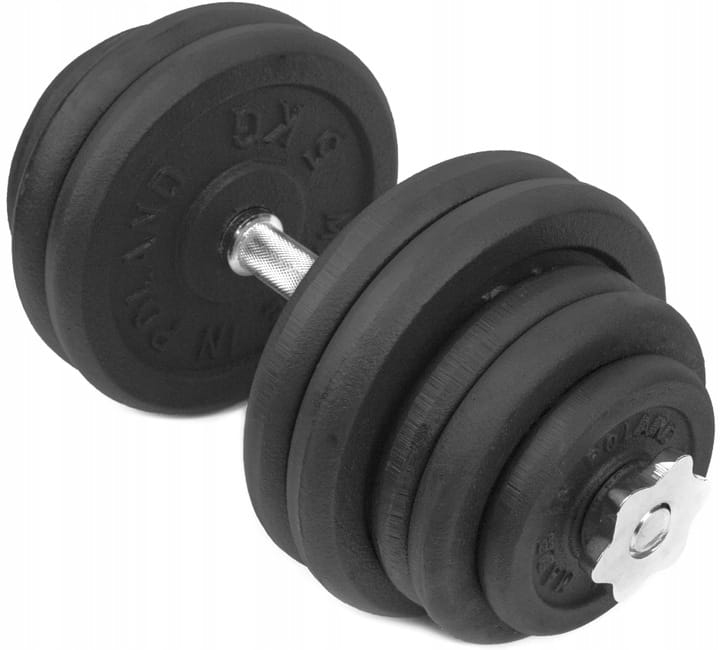 HANTLA ŻELIWNA 1x35kg hantel 35kg gryf obciążenie