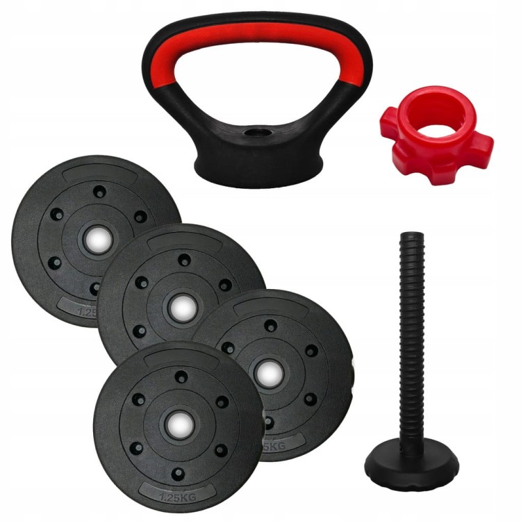 KETTLEBELL BITUMICZNY 6 KG Regulowany hantle kettel kettla kula