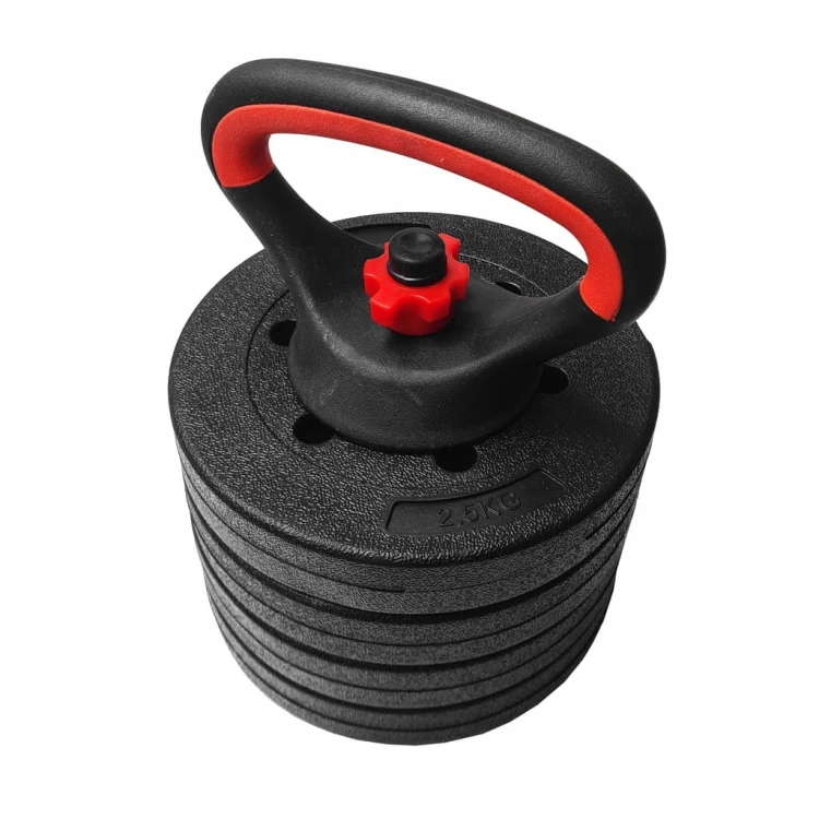 KETTLEBELL BITUMICZNY 10 KG Regulowany hantle kettel kettla kula