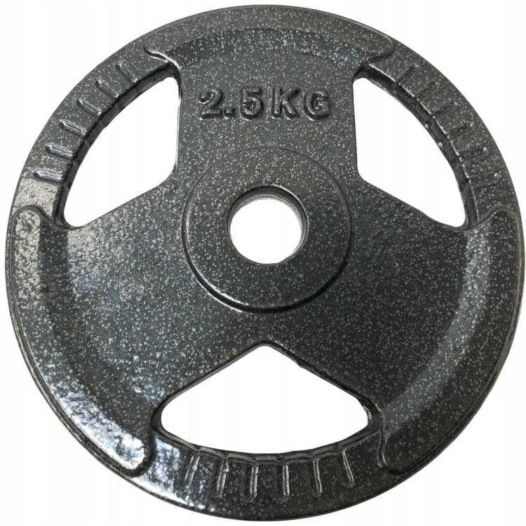 HANTLE ŻELIWNE 2x25kg gryf Talerze zestaw 50kg