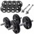 HANTLE ŻELIWNE 2 x 7,5 kg gryf Talerze zestaw 15 kg obciążenie tri-grip