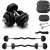 HANTLE ŻELIWNE 2x15kg łącznik gryf łamany kierownica zestaw 30kg tri-grip