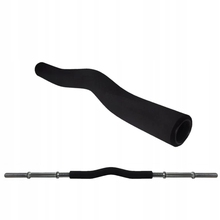 HANTLE ŻELIWNE 2x15kg łącznik gryf łamany kierownica zestaw 30kg tri-grip