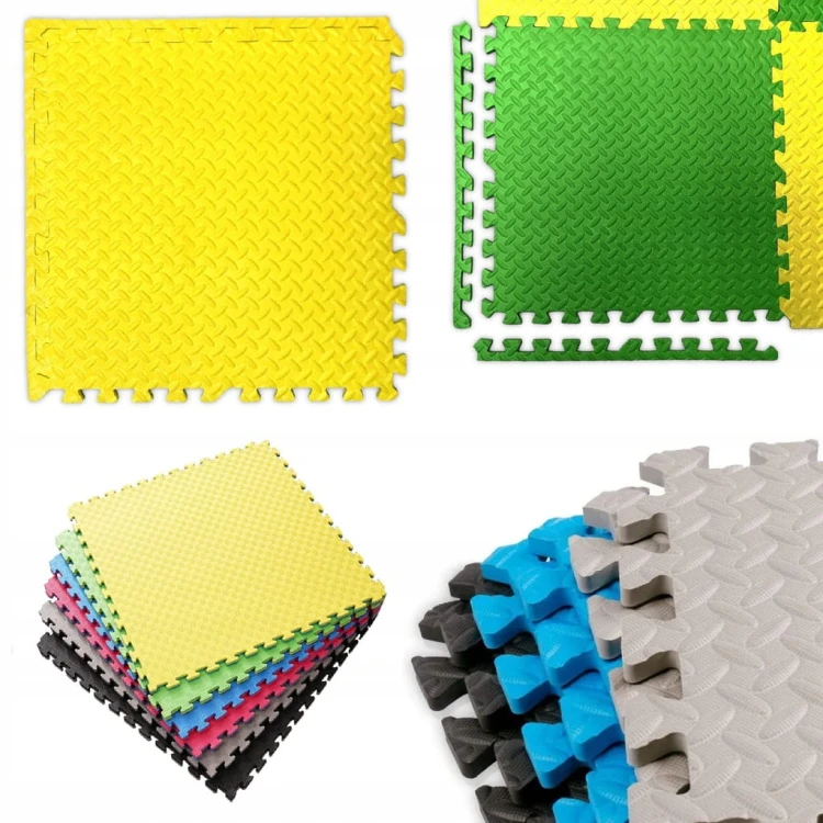 Mata puzzle puzzel pod sprzęt piankowa do ćwiczeń ochronna na siłownie 60cm