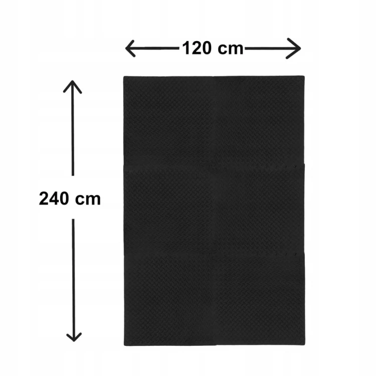Mata do ćwiczeń pod sprzęt na siłownie 120 x 240cm