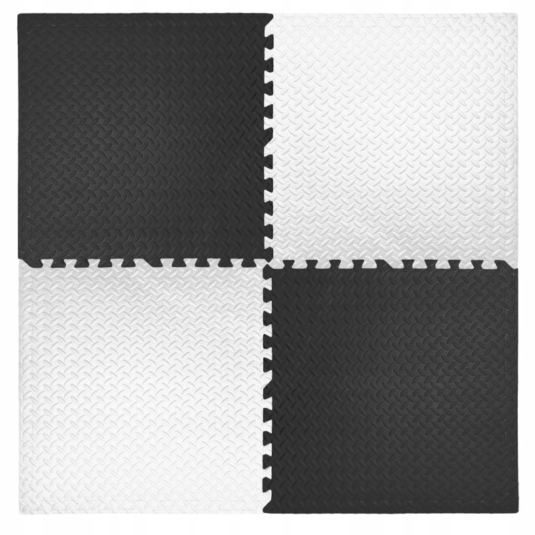 Mata do ćwiczeń pod sprzęt do siłowni domu 6szt puzzle ochronne 60 x 60 cm