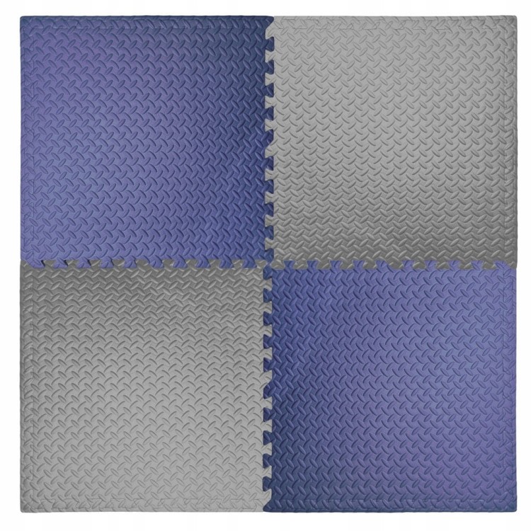 Mata do ćwiczeń pod sprzęt do siłowni domu 6szt puzzle ochronne 60 x 60 cm