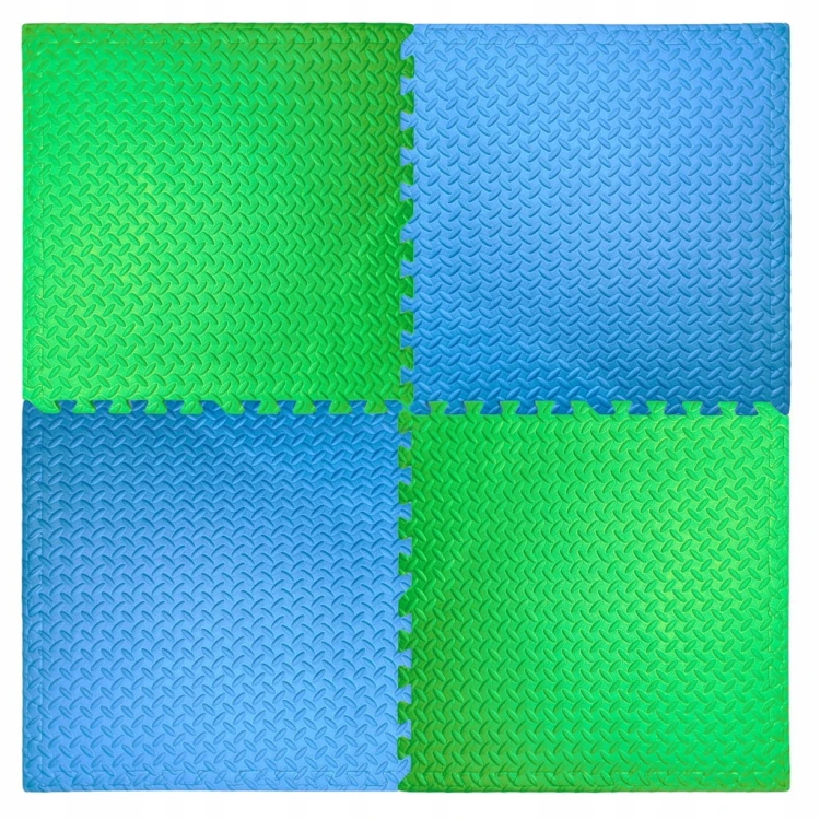 Mata do ćwiczeń pod sprzęt do siłowni domu 6szt puzzle ochronne 60 x 60 cm