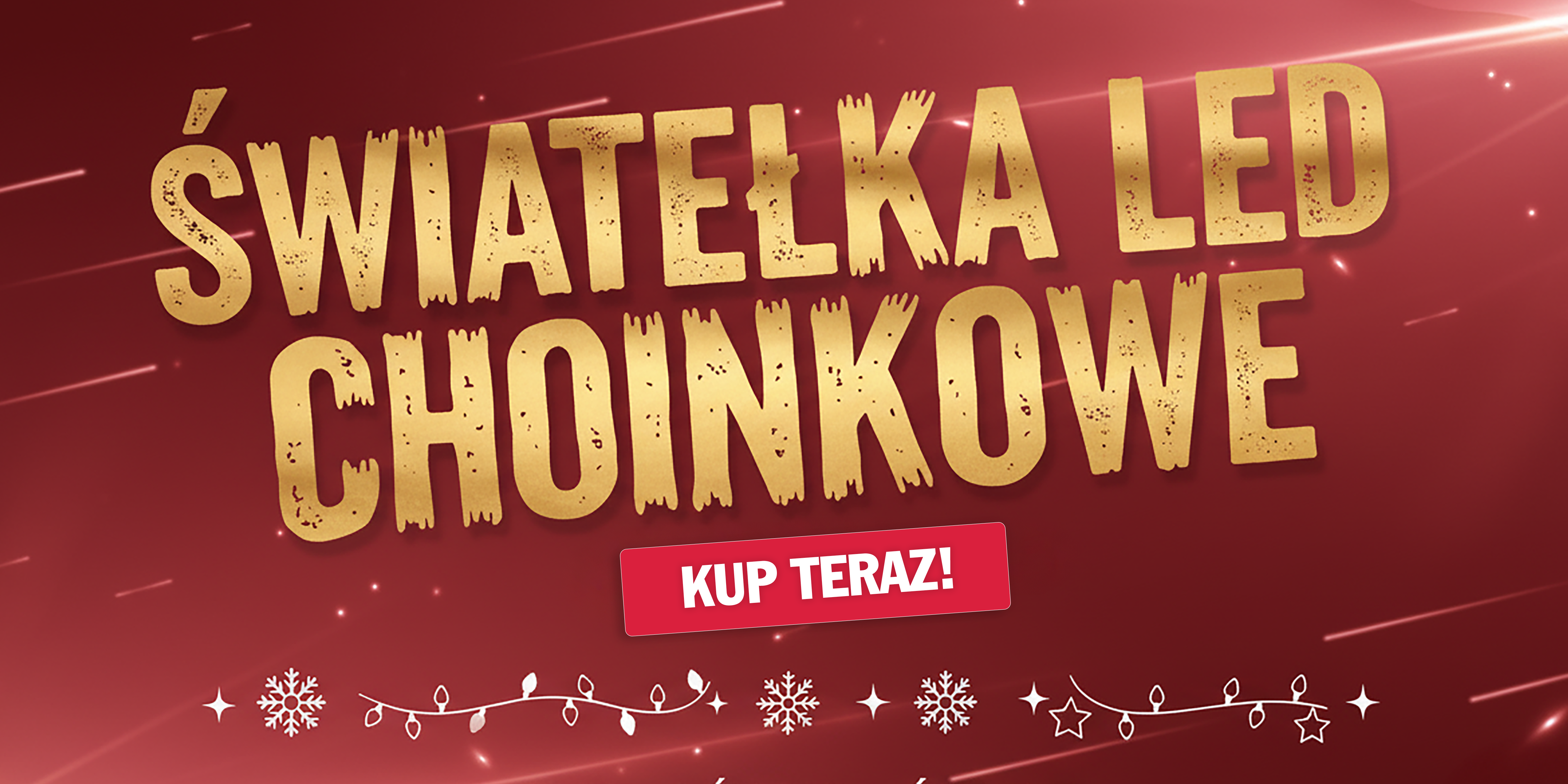 Lampki Świąteczne Choinkowe